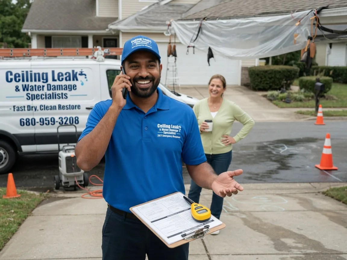 Ceiling Leak Cleanup Sewell, NJ FAQs